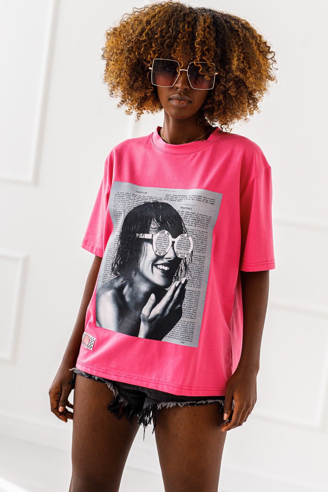 T-shirt Zoe - pink